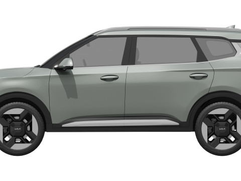 Kia Carens Clavis EV 2026 Modèle 3D