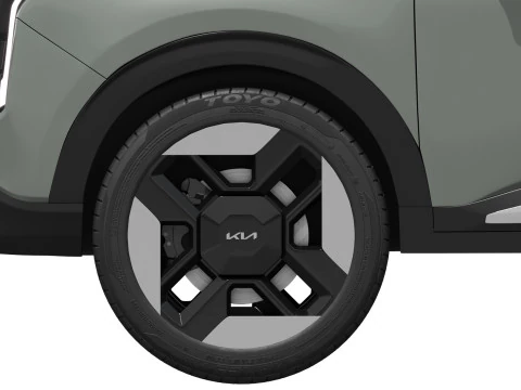 Kia Carens Clavis EV 2026 3D Model