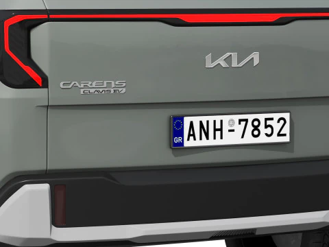 Kia Carens Clavis EV 2026 3D Model