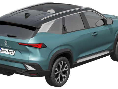 Renault Boreal 2026 3D Model