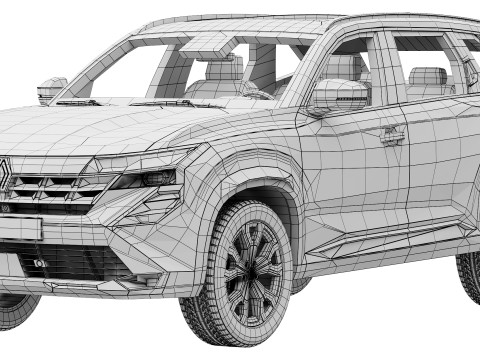 Renault Boreal 2026 3D Model