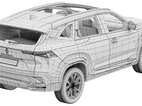 Renault Boreal 2026 3D Model