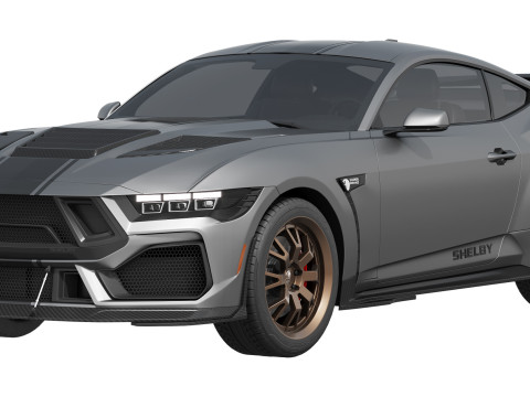 Shelby S650 Super Snake 2026 3D Modell
