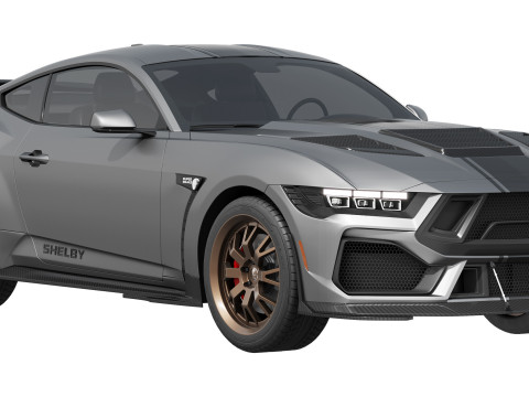 Shelby S650 Super Snake 2026 3D 模型