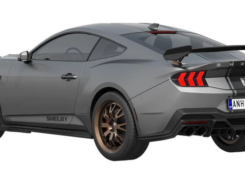 Shelby S650 Super Snake 2026 3D Model