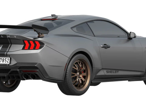 Shelby S650 Super Snake 2026 3D Model