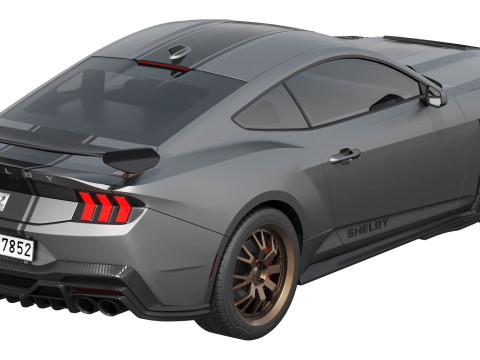 Shelby S650 Super Snake 2026 3D 模型