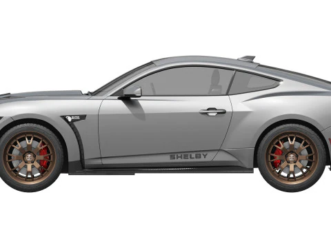 Shelby S650 Super Snake 2026 3D Model