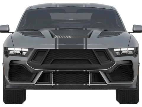 Shelby S650 Super Snake 2026 3D Model