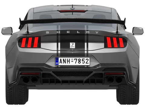 Shelby S650 Super Snake 2026 3D Model