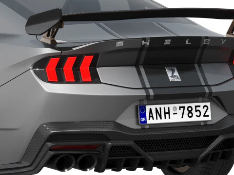 Shelby S650 Super Snake 2026 3D Model
