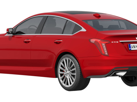 Cadillac CT5 2025 3D Modell