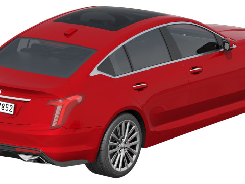 Cadillac CT5 2025 3D Modell