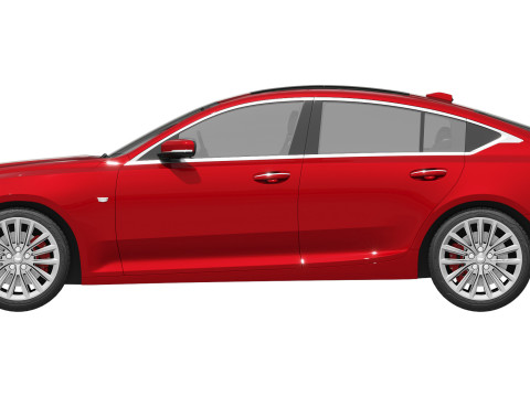 Cadillac CT5 2025 3D Modell