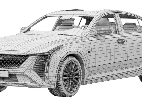 Cadillac CT5 2025 3D Model