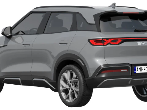 BYD YUAN PRO 2025 3D Model