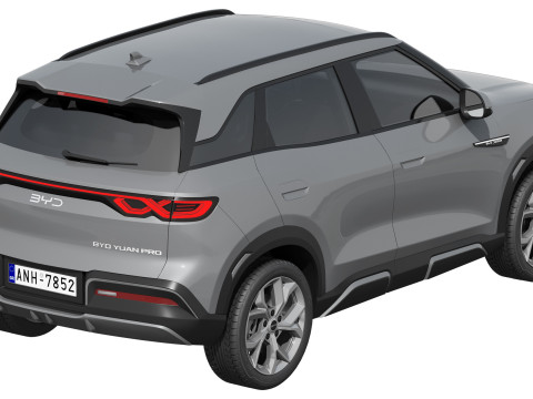 BYD YUAN PRO 2025 3D 모델