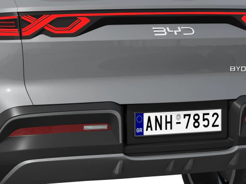 BYD YUAN PRO 2025 3D Model