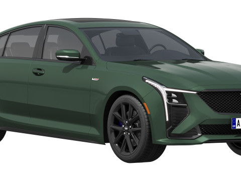 Cadillac CT5-V 2025 3D 모델
