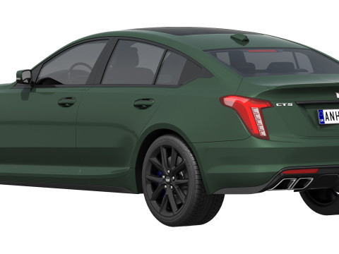 Cadillac CT5-V 2025 3D 모델
