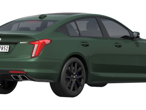 Cadillac CT5-V 2025 3D 모델