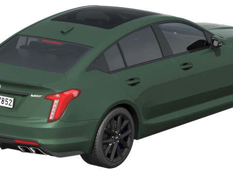 Cadillac CT5-V 2025 3D 모델