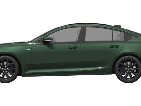Cadillac CT5-V 2025 3D 모델
