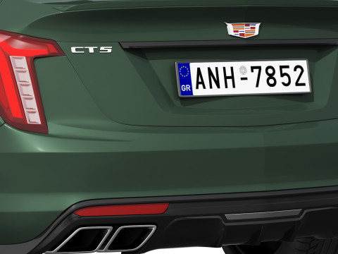 Cadillac CT5-V 2025 3D 모델