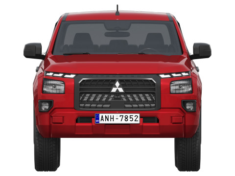 Mitsubishi L200 Triton GLX-R 2025 3D 모델