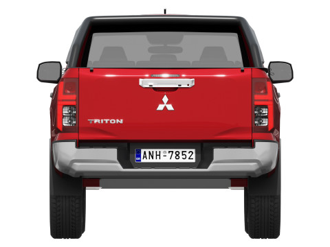 Mitsubishi L200 Triton GLX-R 2025 3D 모델
