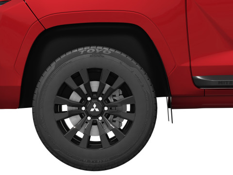 Mitsubishi L200 Triton GLX-R 2025 3D 모델