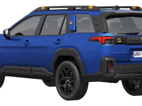 Subaru Outback Wilderness 2026 3D मॉडल