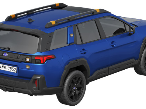 Subaru Outback Wilderness 2026 3D मॉडल