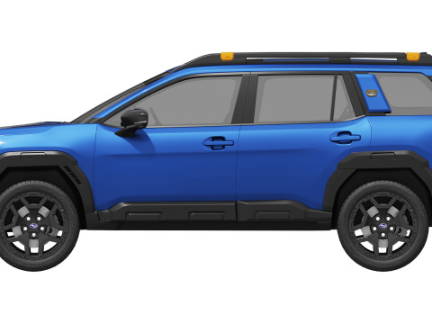 Subaru Outback Wilderness 2026 3D मॉडल