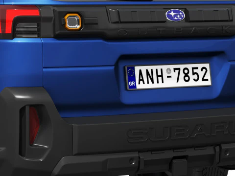 Subaru Outback Wilderness 2026 Modello 3D