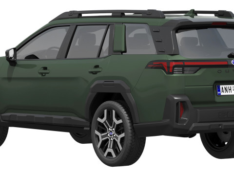 斯巴鲁傲虎 2026 3D 模型