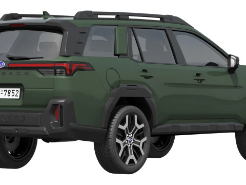 Subaru Outback 2026 3D Model