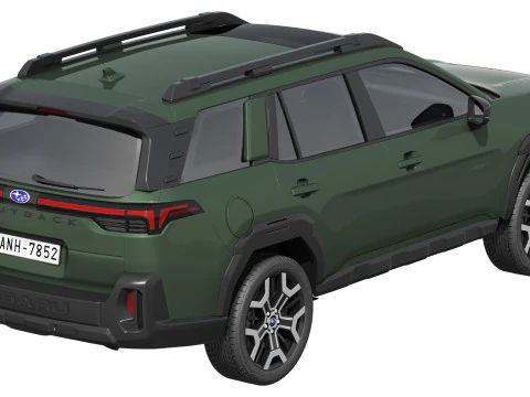 Subaru Outback 2026 3D Model