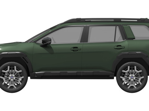 斯巴鲁傲虎 2026 3D 模型