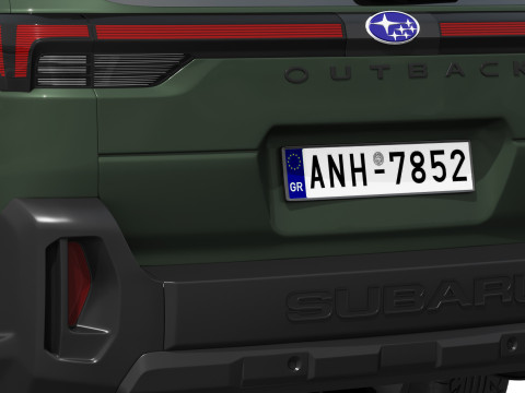 斯巴鲁傲虎 2026 3D 模型