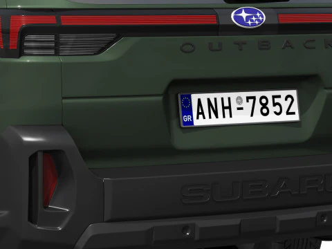 Subaru Outback 2026 3D Model