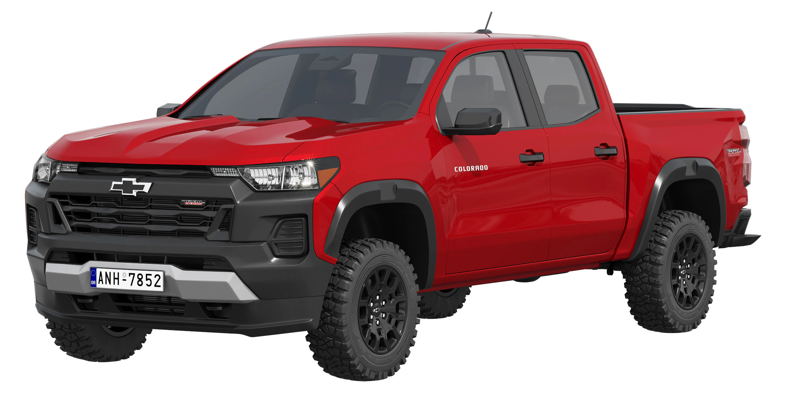 Chevrolet Colorado Trail Boss 2025 3D Model .c4d .max .obj .3ds .fbx .stl .blend 