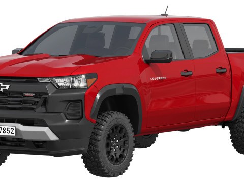 Chevrolet Colorado Trail Boss 2025 Model 3D