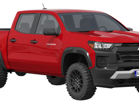 Chevrolet Colorado Trail Boss 2025 3D 模型