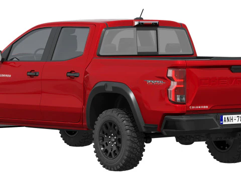 Chevrolet Colorado Trail Boss 2025 3D Model