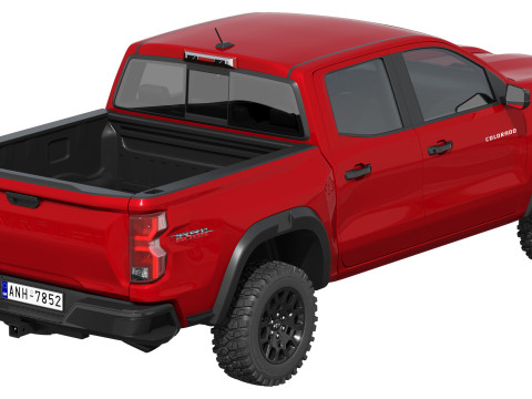 Chevrolet Colorado Trail Boss 2025 3D 模型
