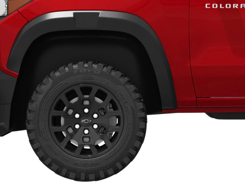 Chevrolet Colorado Trail Boss 2025 3D Model