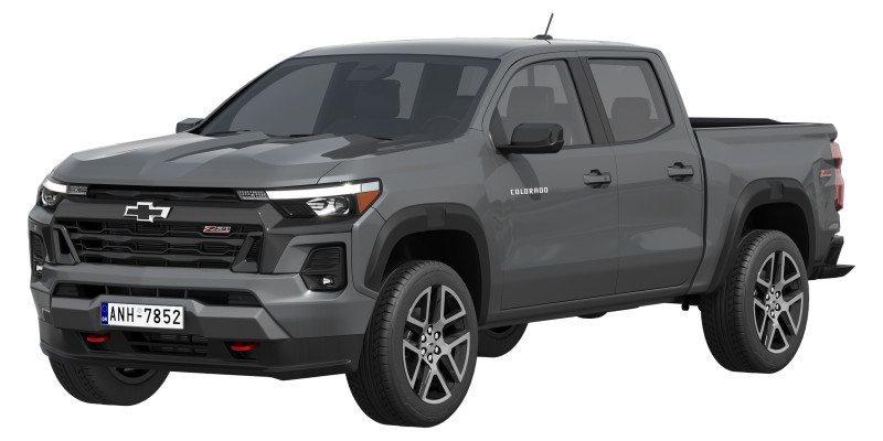 Chevrolet Colorado Z71 2025 3D Model .c4d .max .obj .3ds .fbx .stl .blend