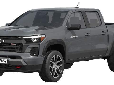 Chevrolet Colorado Z71 2025 3D मॉडल