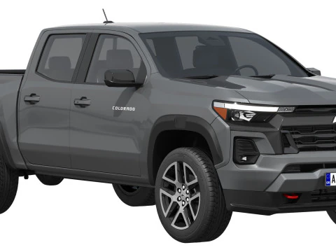 Chevrolet Colorado Z71 2025 Modello 3D